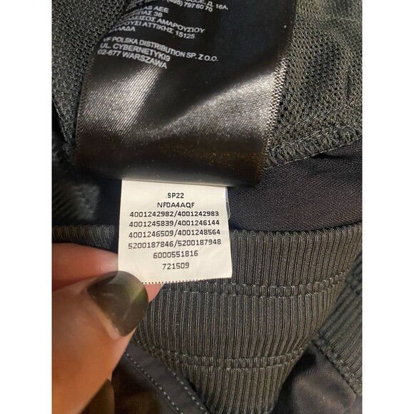 North Face Shorts Aphrodite Motion Women's s XL Black Nylon Hiking Gorp NF0A4AQF - Picture 8 of 12